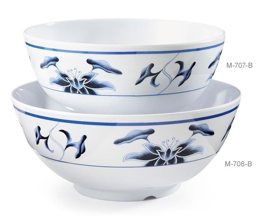 Get Enterprises Inc Water Lily Dynasty Series Melamine Bowl, 40 Ounce -- 12 Per Case