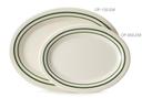 GET Enterprises inc Emerald Centennial Series Melamine Oval Platter, 12 x 9 inch -- 12 per case.