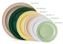GET Enterprises inc Supermel I Melamine Round Plate, 8 inch -- 24 per case.