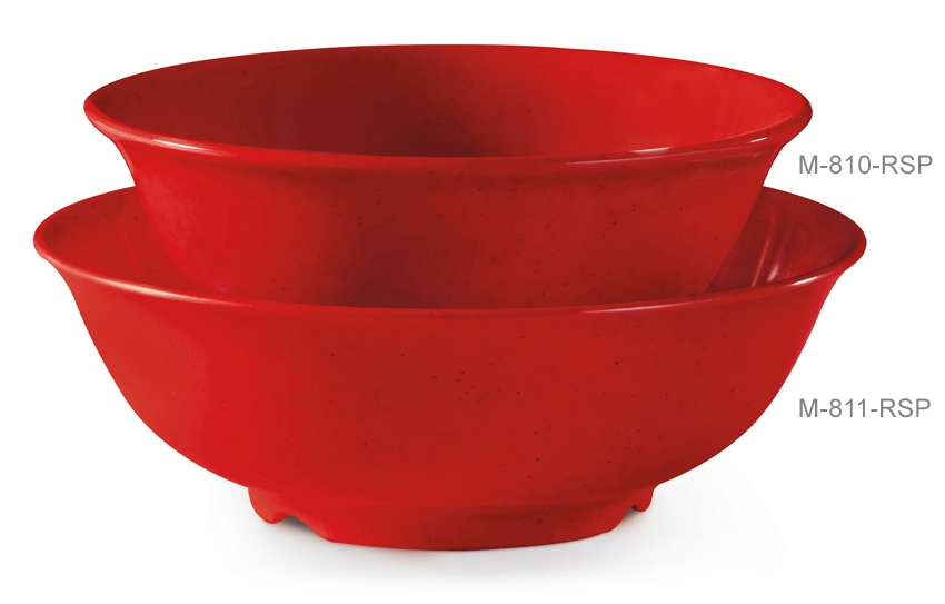 GET Enterprises inc Red Sensation Melamine Bowl, 6.5 inch -- 12 per case.