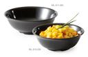 GET Enterprises inc Black Elegance Melamine Bowl, 6.5 inch -- 12 per case.