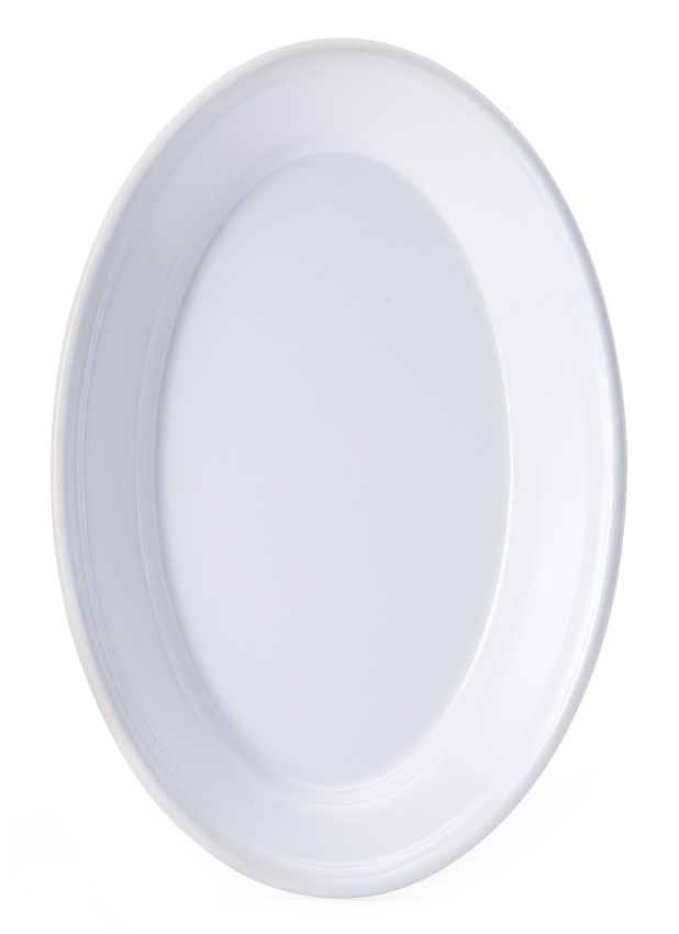 GET Enterprises inc Supermel II Melamine Oval Platter, 9.25 x 6.25 inch -- 24 per case.