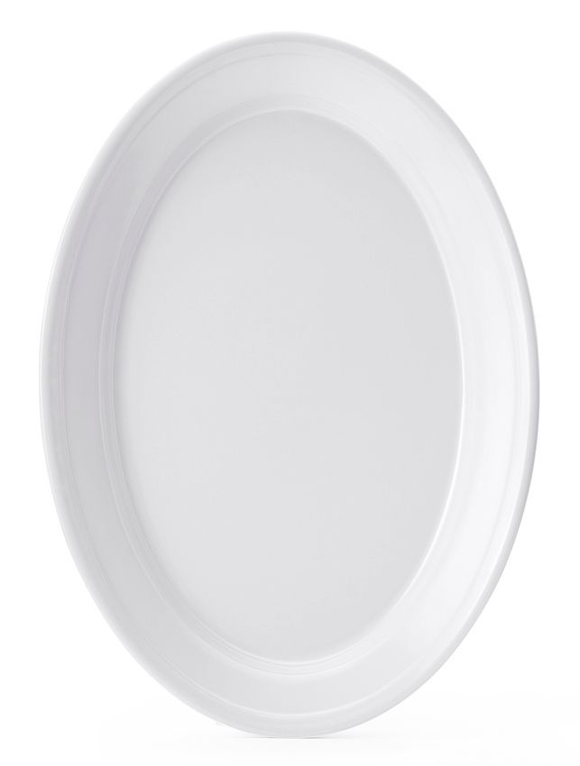 Get Enterprises Inc Supermel Ii Melamine Oval Platter, 24 X 8.5 Inch -- 24 Per Case