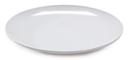 GET Enterprises inc Siciliano Melamine White Round Plate, 7.75 inch -- 12 per case.