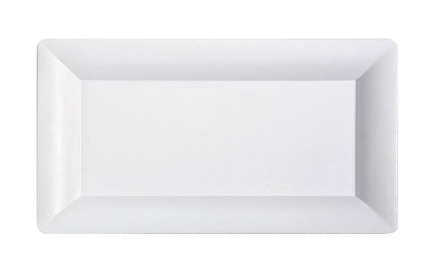 Get Enterprises Inc Bake And Brew Melamine Rectangular Display Tray, 12 X 21 Inch -- 3 Per Case