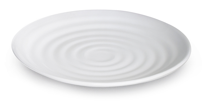 GET Enterprises inc Milano Melamine Round Plate, 9.5 inch -- 12 per case