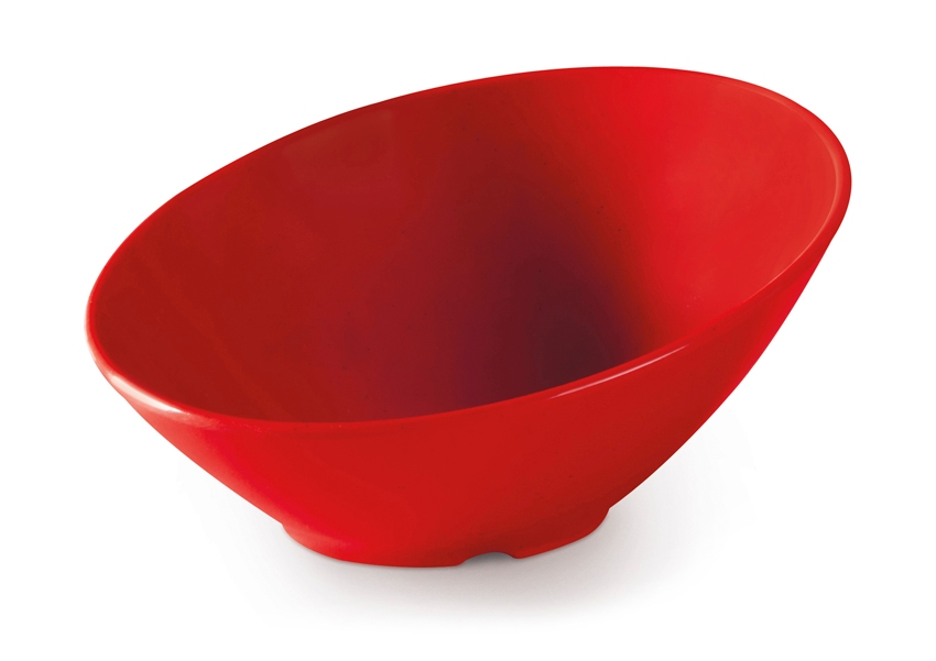 GET Enterprises inc Red Sensation Melamine Cascading Bowl, 24 Ounce -- 6 per case