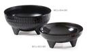 GET Enterprises inc Viva Mexico Melamine Black Molcajete Bowl, 26 Ounce -- 12 per case.