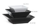 GET Enterprises inc Siciliano Melamine Square Bowl, 10 inch -- 6 per case
