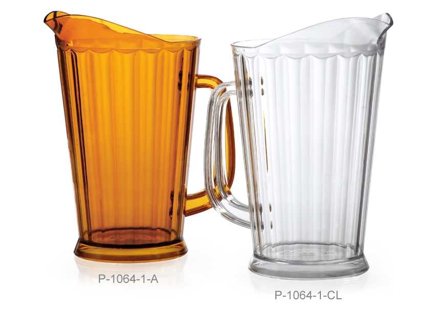 GET Enterprises inc Styrene Acrylonitrile Pitcher, 60 Ounce -- 12 per case.