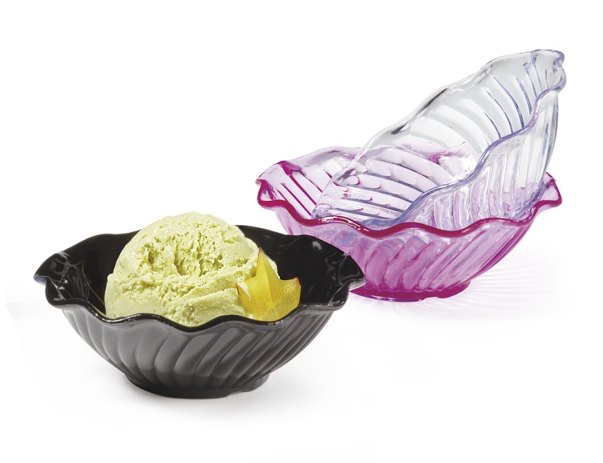 GET Enterprises inc Dessert Time Styrene Acrylonitrile Dessert Dish, 12 Ounce -- 48 per case.