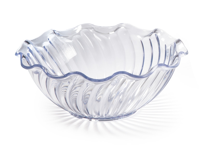 GET Enterprises inc Dessert Time Styrene Acrylonitrile Clear Dessert Dish, 12 Ounce -- 48 per case.