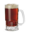 GET Enterprises inc Styrene Acrylonitrile Clear Beer Mug, 6.25 inch Tall -- 12 per case