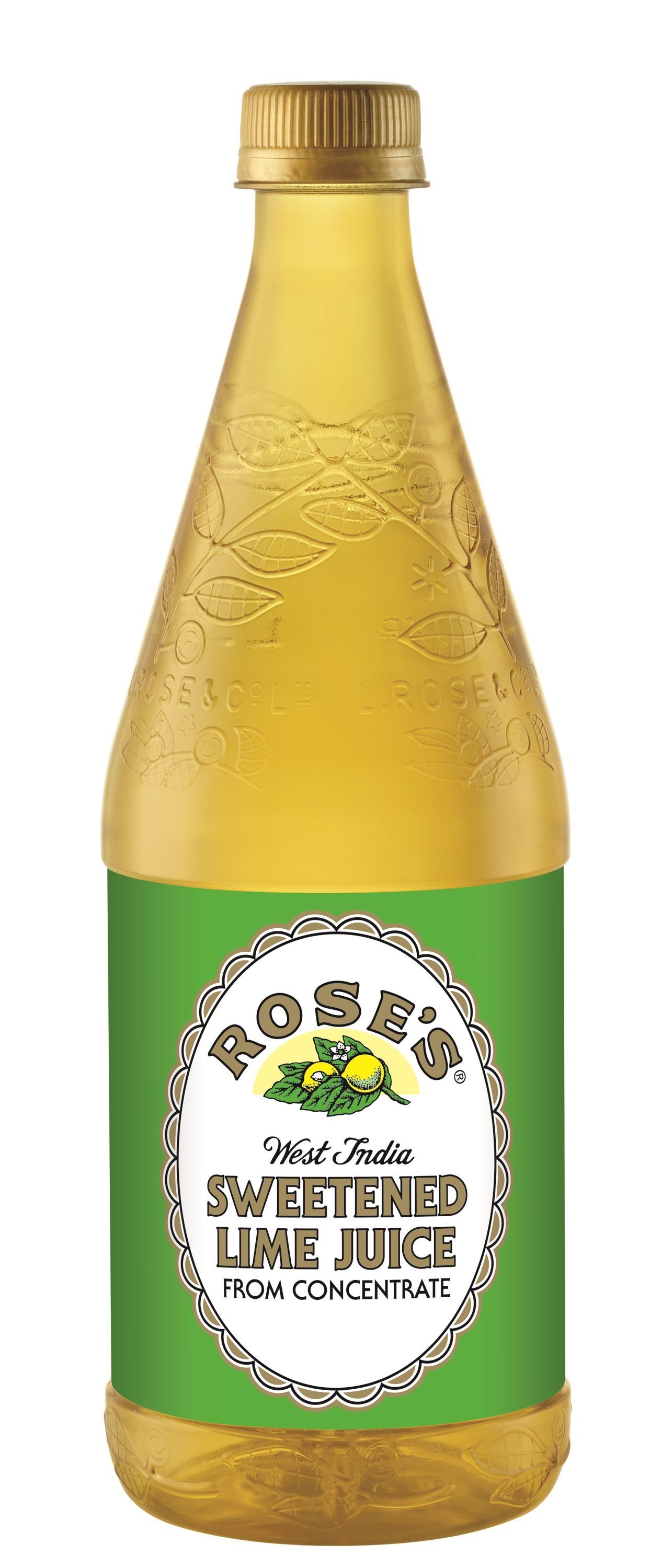 Rose's Sweetened Lime Juice, 25 Fluid Ounce Pet Bottle -- 12 Per Case