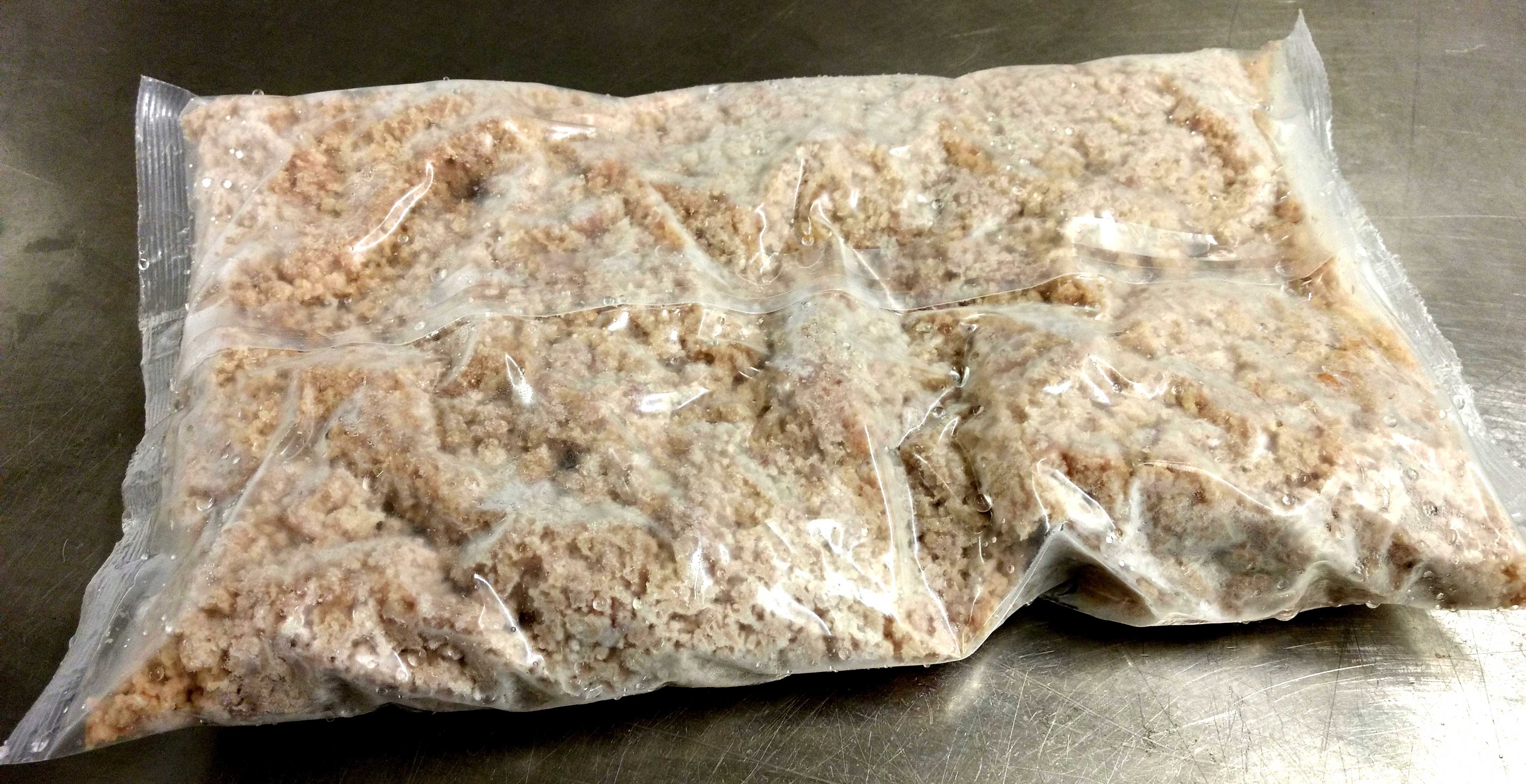 Ada Valley Gourmet Foods Cooked Turkey Crumbles, 5 Pound -- 4 per case.