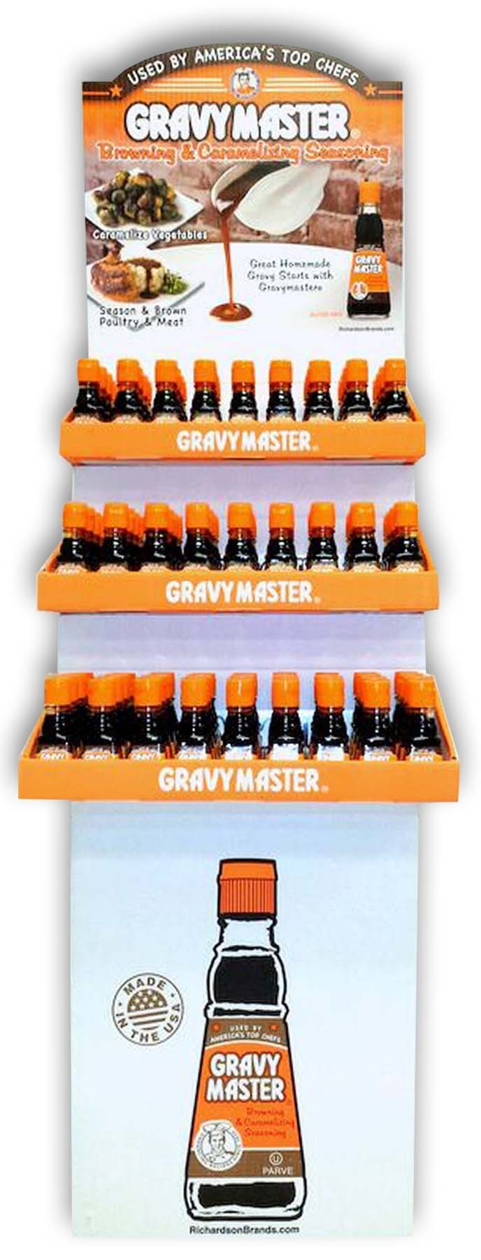 Gravy Master Browning and Seasoning Sauce - Shipper, 2 Fluid Ounce -- 108 per case.