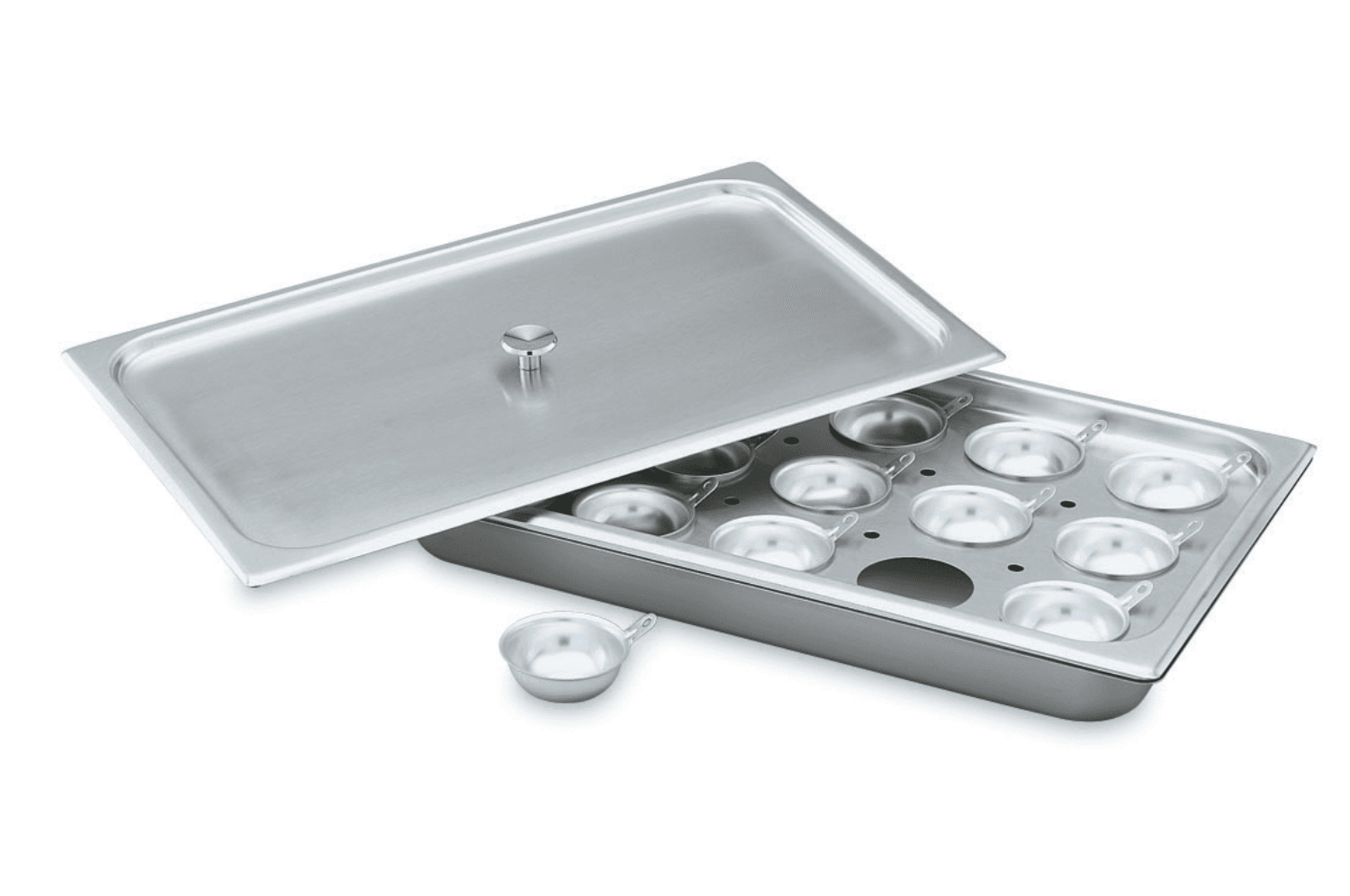Vollrath Full-size Egg Poacher-juice Glass Holder