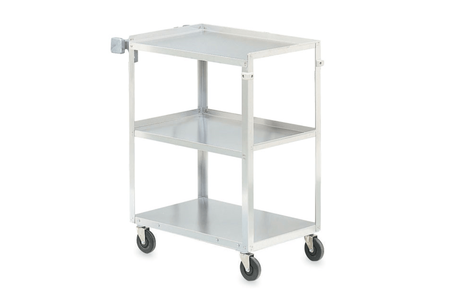 Cart Utility 3 Shelves, Stainless Steel, 400 Lb -- 1 Per Case