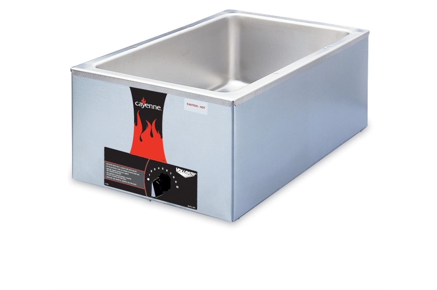 Vollrath Warmer 2000, Stainless Steel 22 X 14 X 8 1/2 Inch