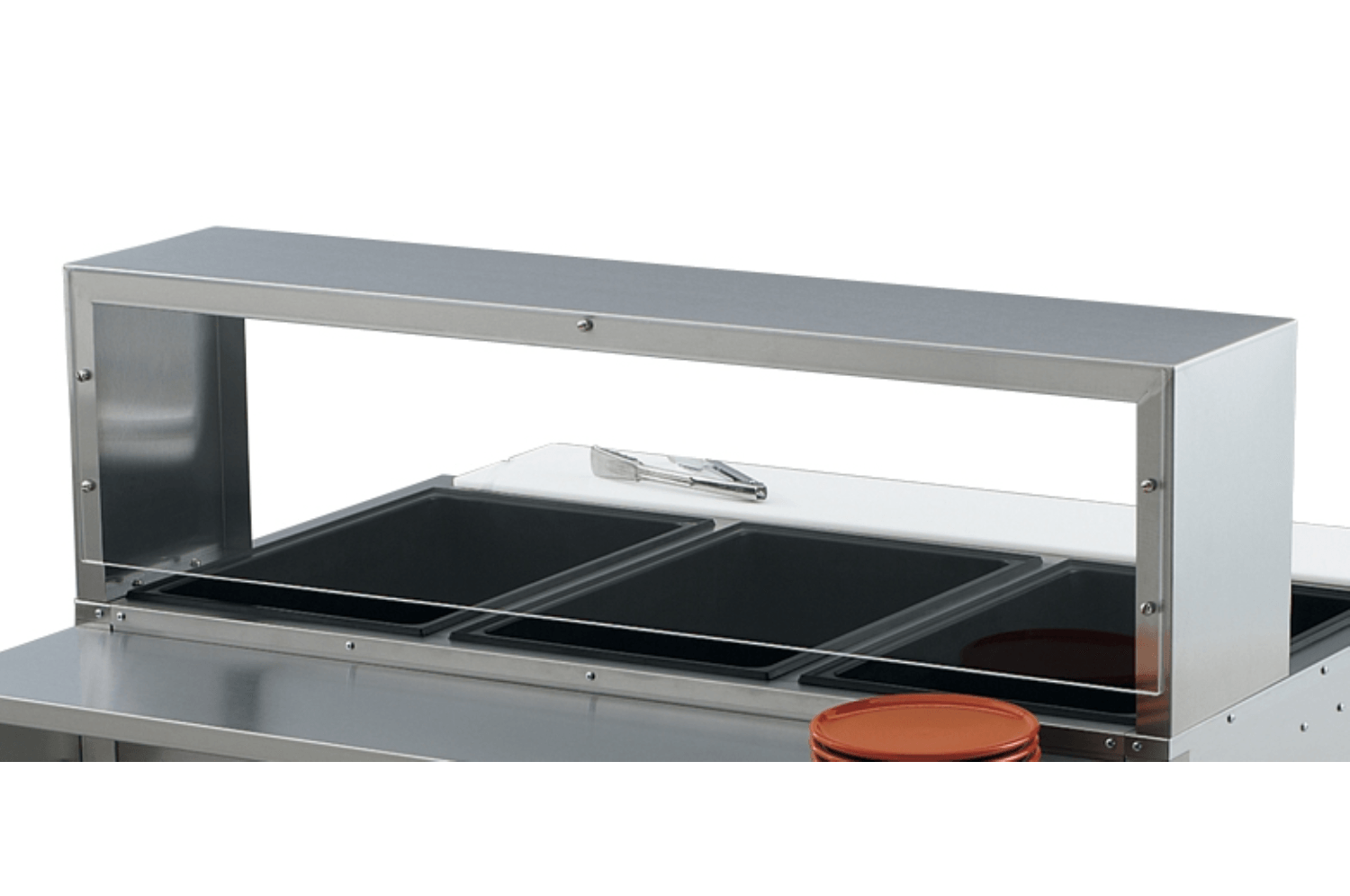 Vollrath ServeWell Work Overshelf, 75 1/4 x 10 x 13 inch.