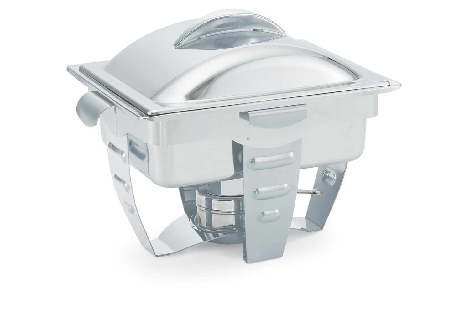 Vollrath Maximillian Steel Half Size Rectangular 4.1 Quart Chafer.