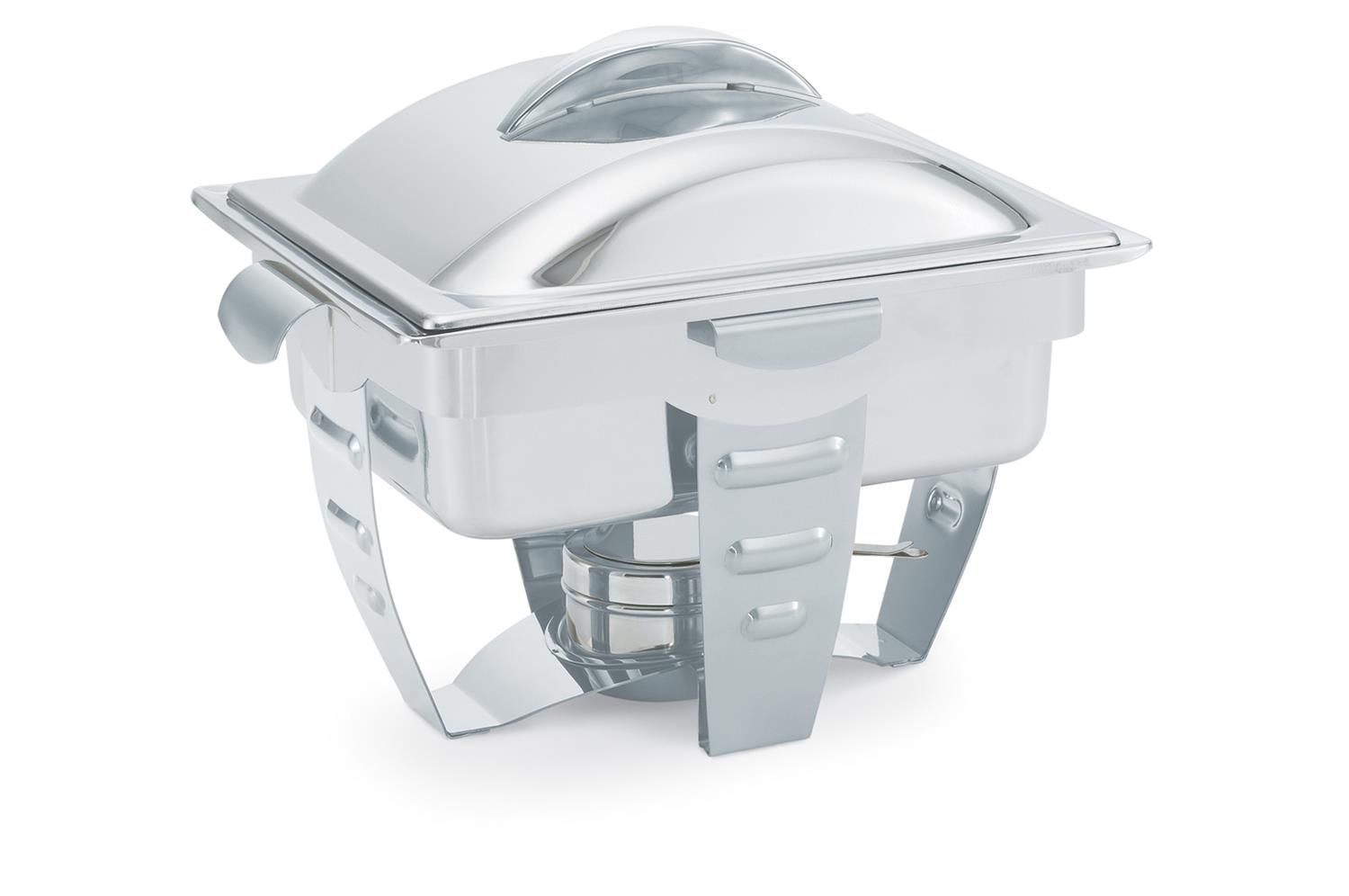 Vollrath Maximillian Steel Half Size Rectangular 4.1 Quart Chafer