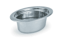 Vollrath Small Oval and Half Oval Miramar Decorative Pan, 3.4 Quart.