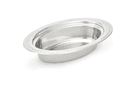 Vollrath Large Oval and Half Oval Miramar Decorative Pan, 19 1/16 x 11 7/8 x 4 inch.