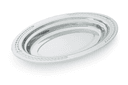 Vollrath Miramar 18-8 Stainless Steel Large Oval Decorative Food Pan, 3 Quart Capacity.