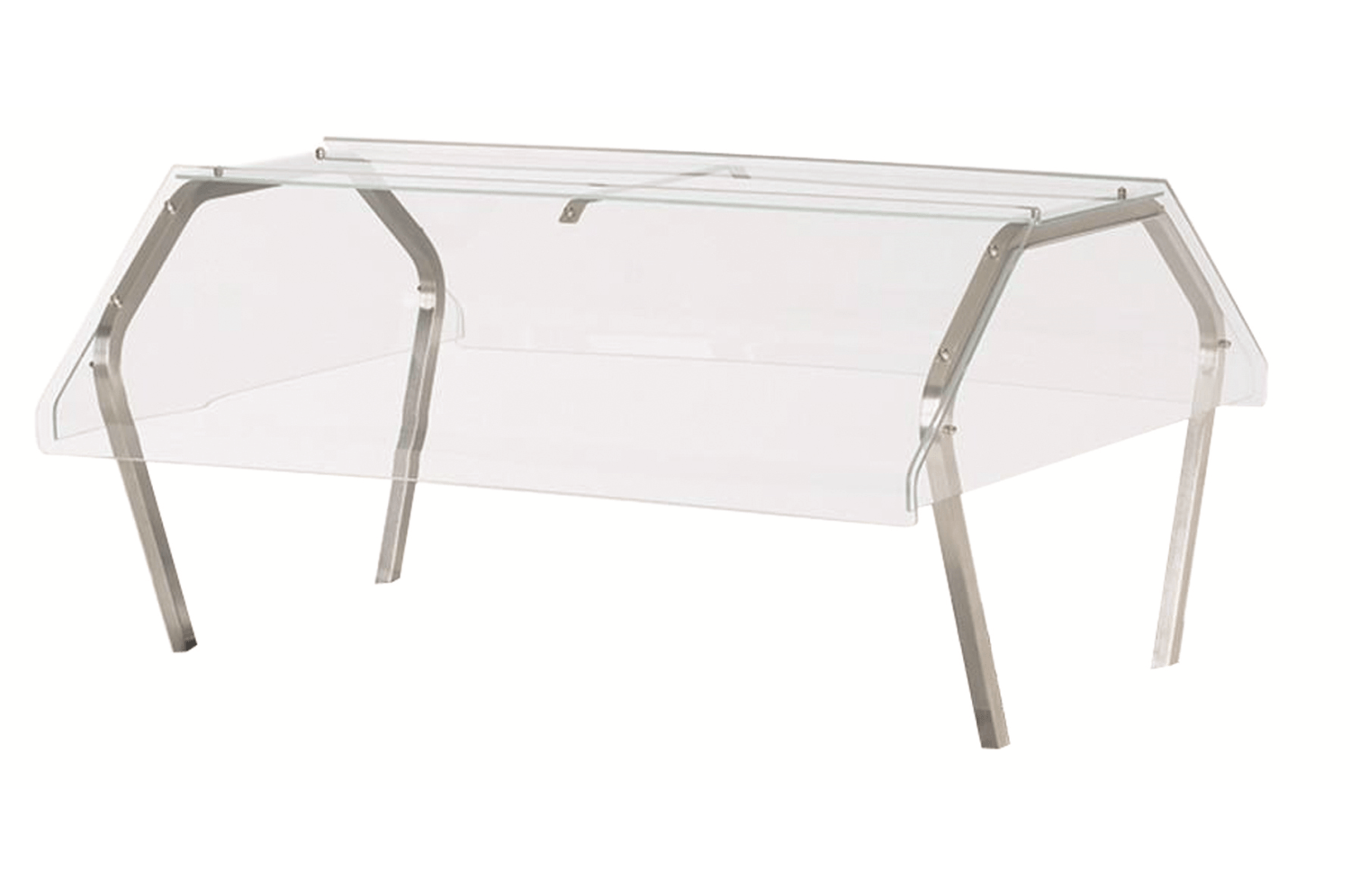 Vollrath ServeWell Economy Buffet Breath Guard Only, 46 1/2 x 23 1/2 inch Dimension.