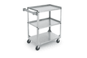 Vollrath Knocked Down Stainless Steel Utility Cart, 300 Pound Capacity.