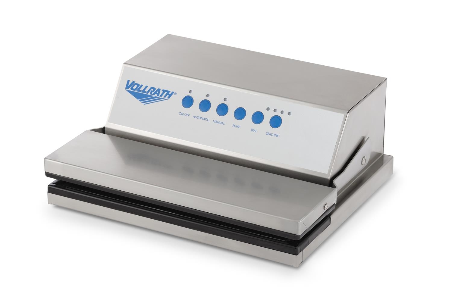 Vollrath Out of Chamber Vacuum Pack Machine, 14 3/4 x 11 3/4 x 5 3/4 inch Overall Dimension.