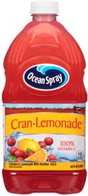 Ocean Spray Cranberry Lemonade Juice Drink, 64 Fluid Ounce -- 8 per case.