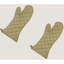 Ritz Tan Elbow Length Non Stick Silicone Oven Mitt, 16 inch -- 12 pairs per case.