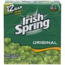 Irish Spring Original Deodorant Bar Soap, 45 Ounce - 12 per pack -- 6 packs per case.