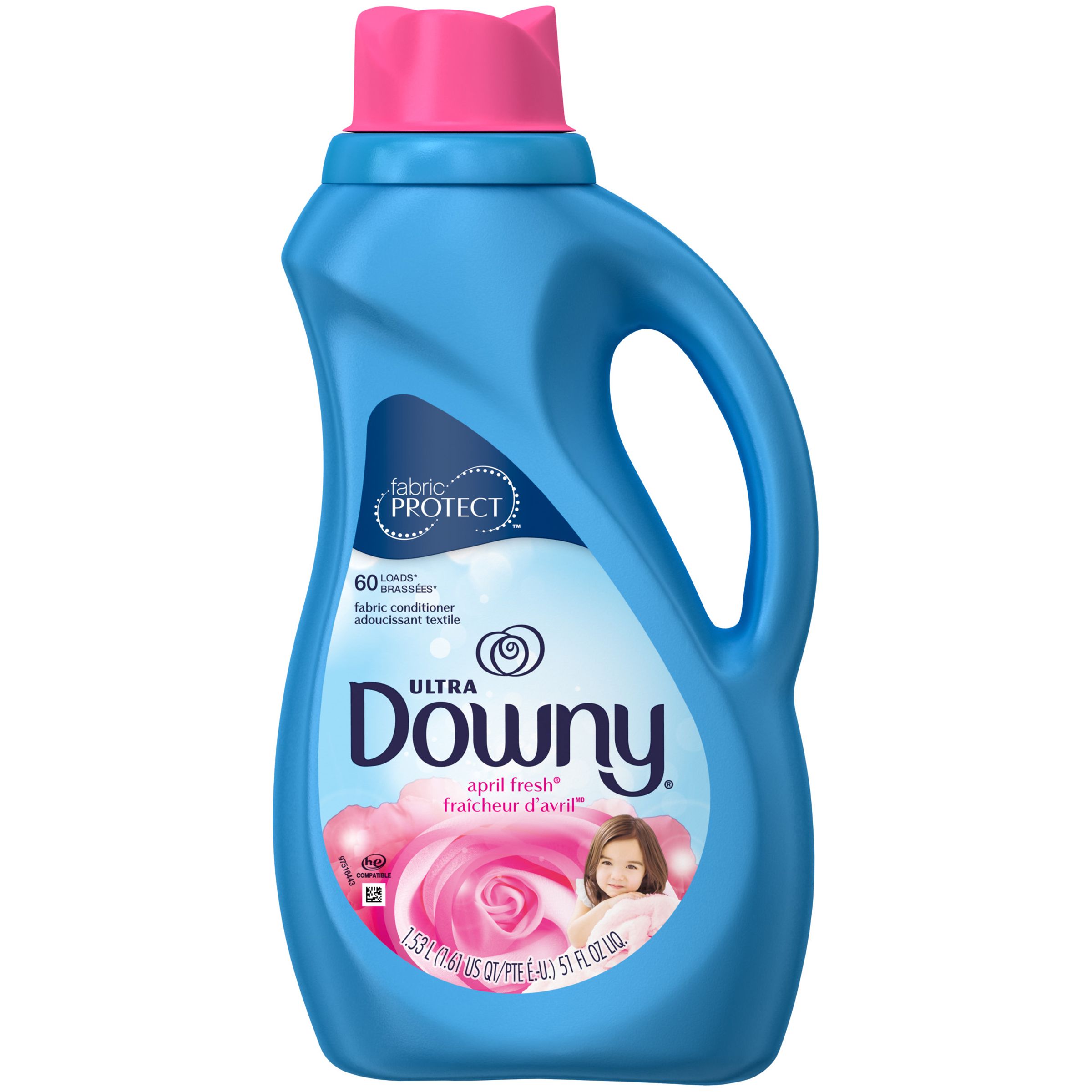 Downy April Fresh Ultra Liquid, 19 Ounce -- 6 Per Case