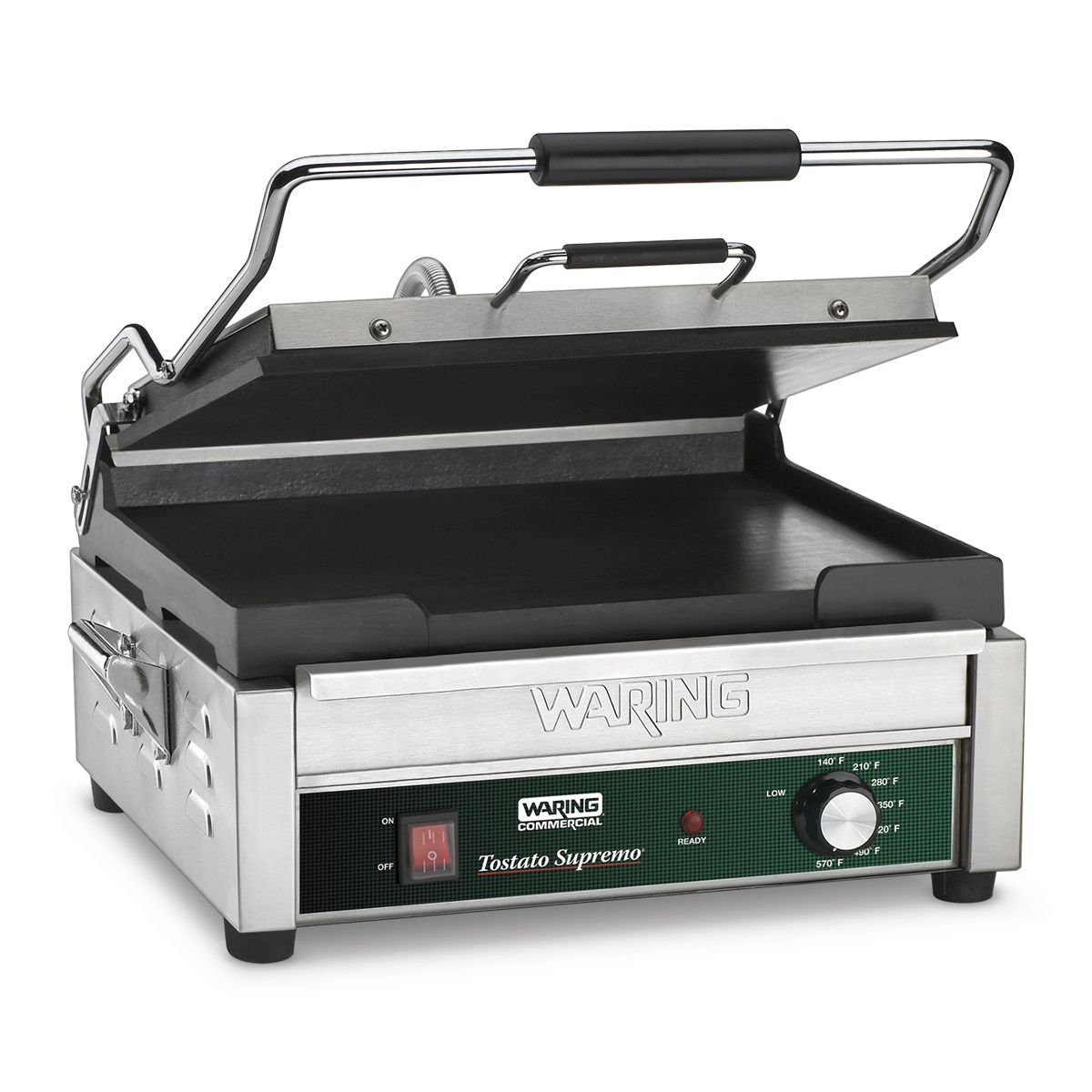 Waring Large Flat Tostato Supremo Toasting Grill, 120 Volt.