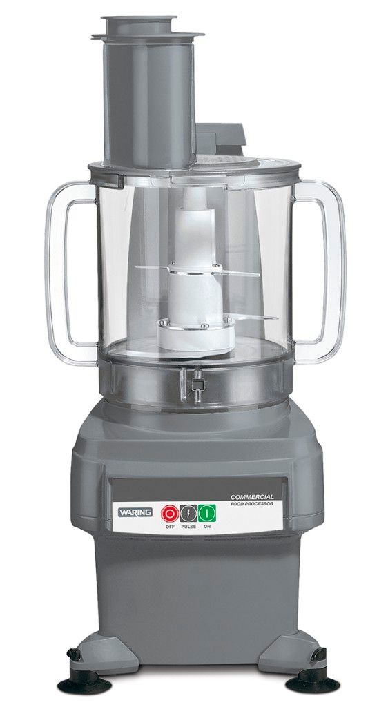 Waring Polycarbonate Continuous Feed Food Processor, 6 Quart