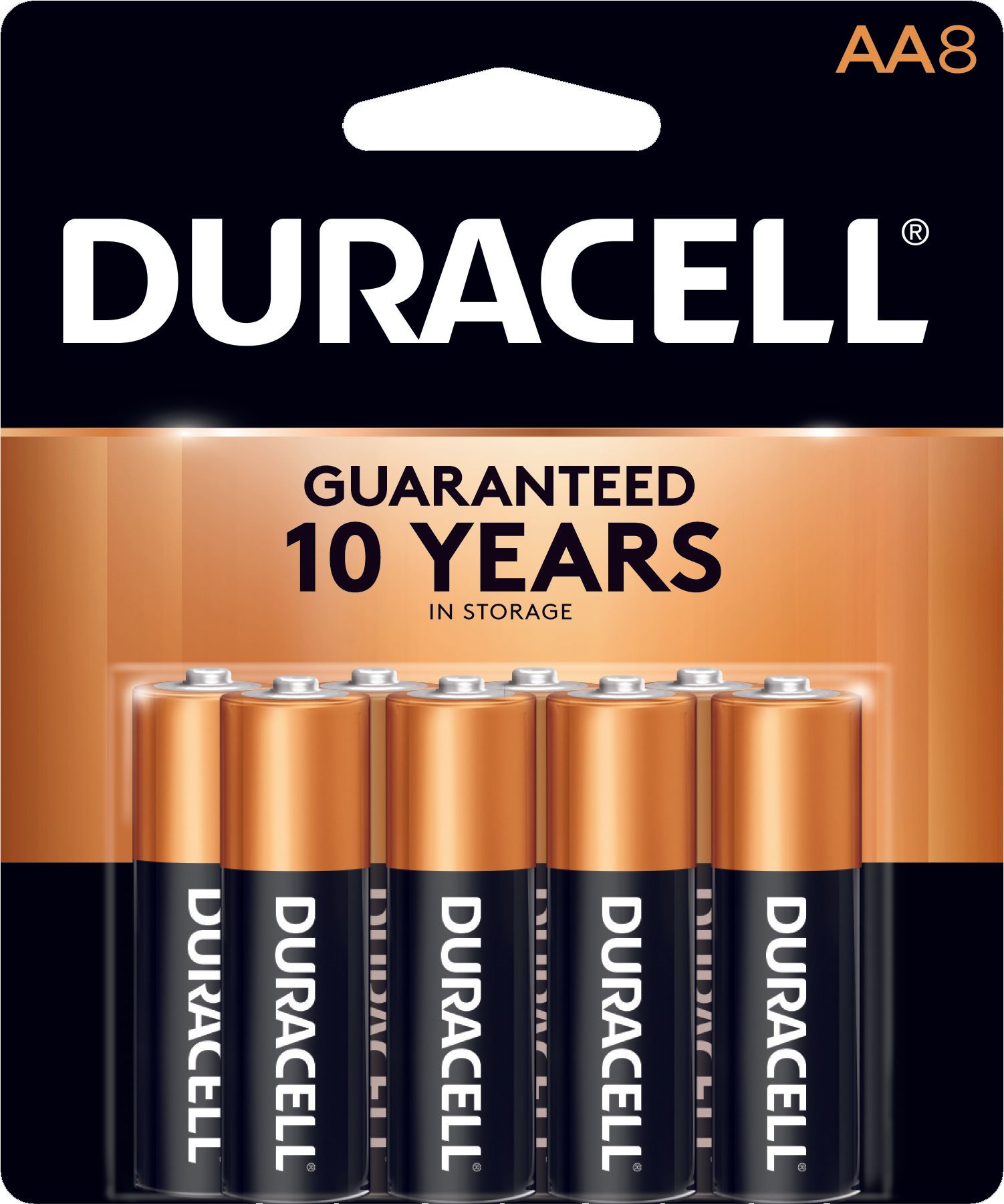 Duracell Coppertop All Aluminum Alkaline Battery, 8 Count -- 48 Per Case