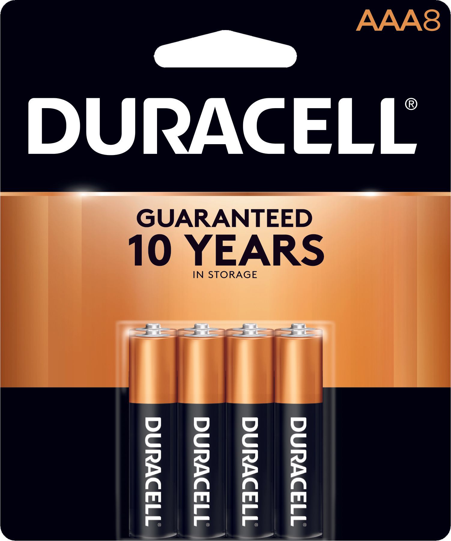 Duracell Coppertop Aaa Alkaline Battery, 8 Count -- 40 Per Case