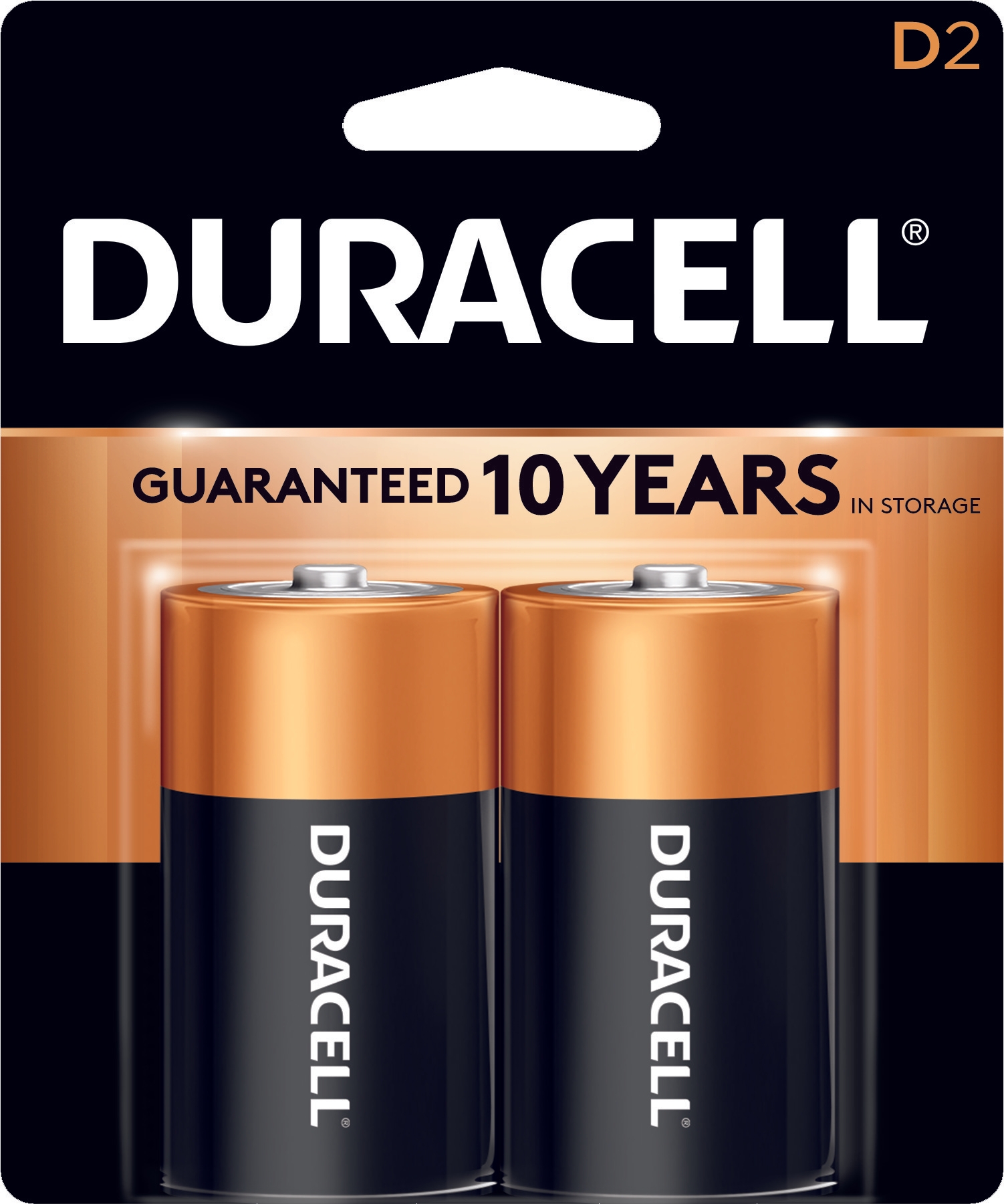 Duracell D Size Coppertop Duracell Battery, 1.5 Volt -- 96 per case.