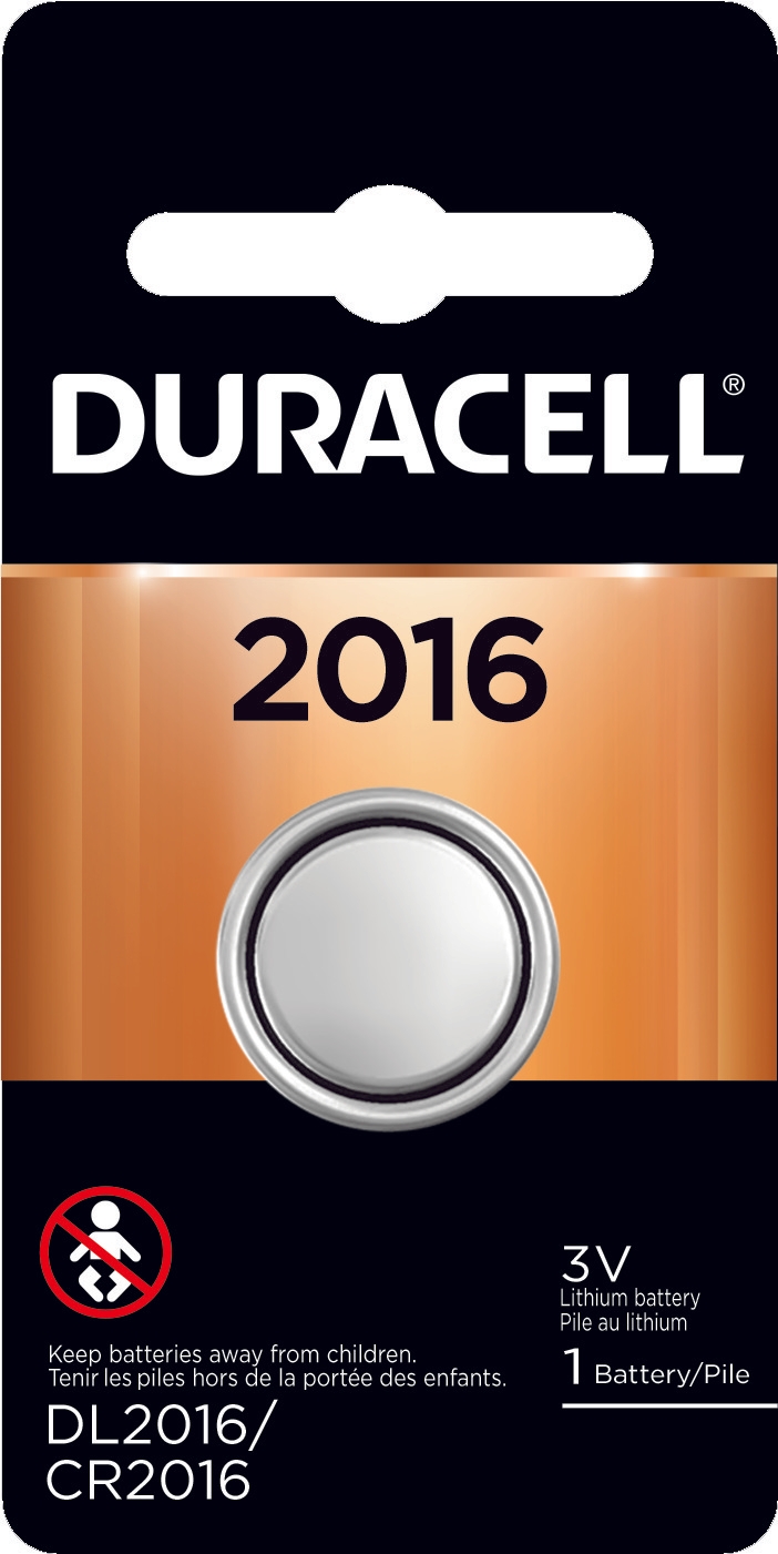Duracell 2016 Lithium Coin Battery -- 36 per case.