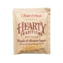 Hearty Traditions Maple and Brown Sugar Instant Oatmeal, 1.51 Ounce -- 200 per case.