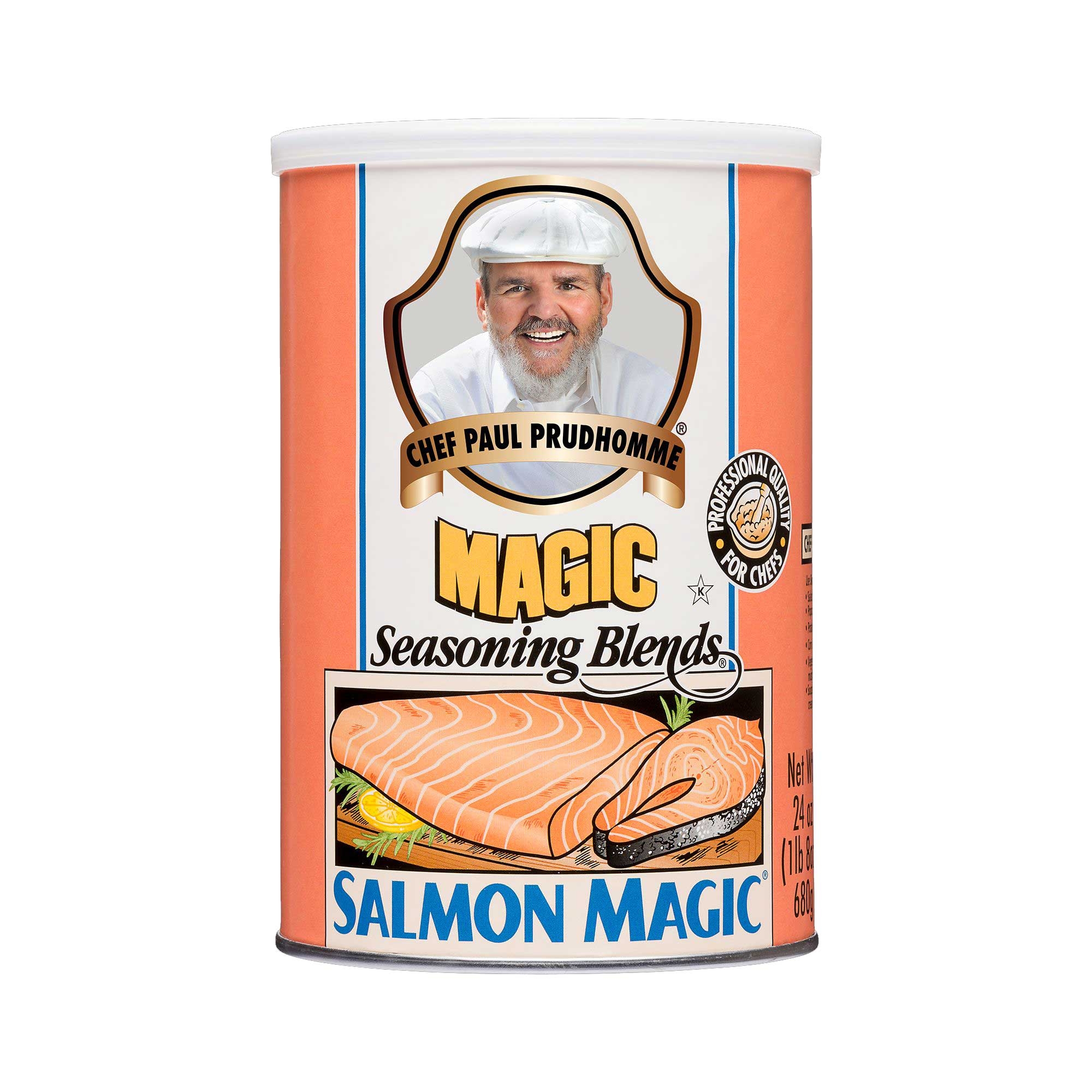 Chef Paul Prudhommes Salmon Magic - 24 oz. can, 4 per case