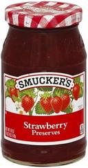 Smuckers Strawberry Red Raspberry Preserves -- 3 per case.