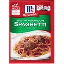McCormick Italian Style Spaghetti Sauce Mix with Mushrooms, 1.5 Ounce -- 12 per case.