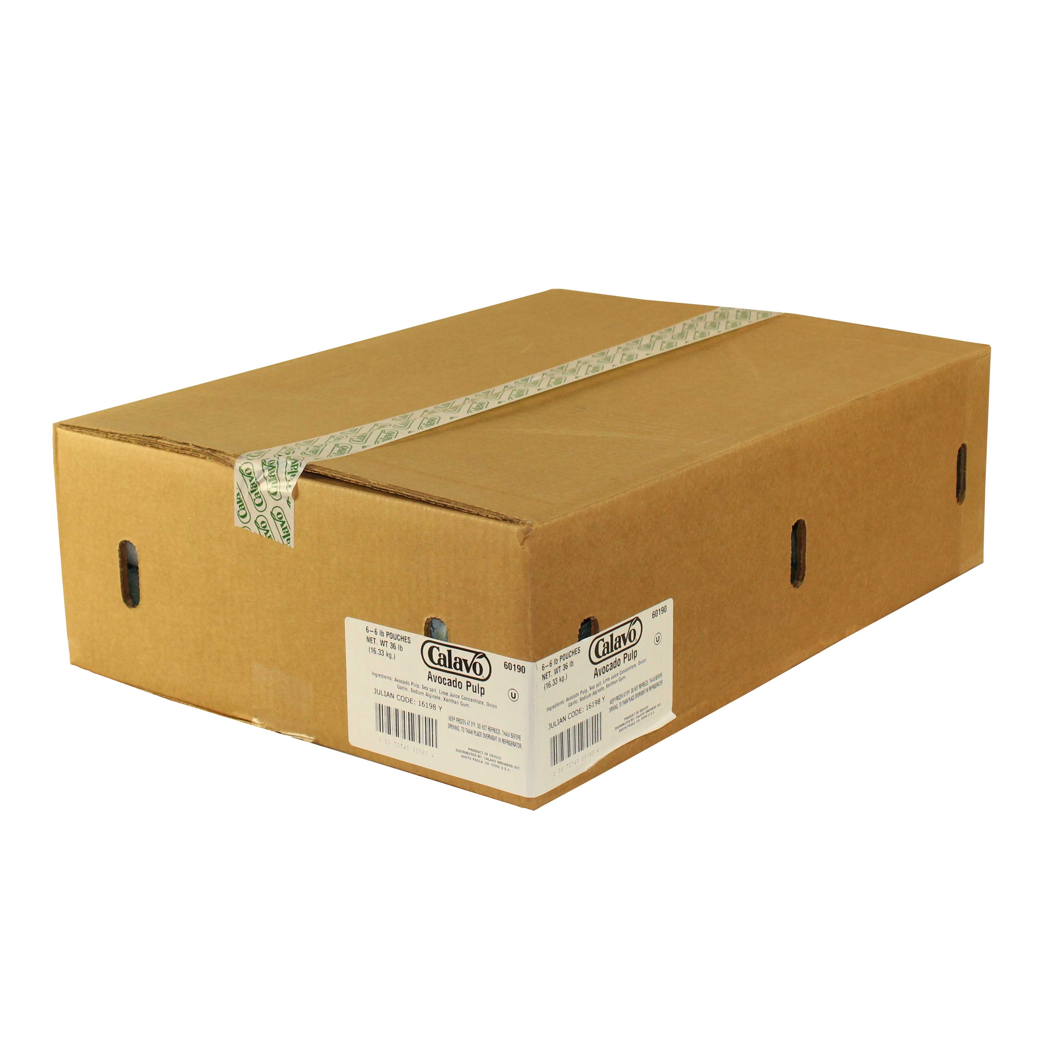 Calavo Avocado Pulp, 6 Pound -- 6 per case.