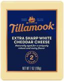 Tillamook Vintage Extra Sharp White Deli Cut Cheddar Cheese, 7 Ounce -- 12 per case.