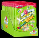 Airheads Xtremes Bites Rainbow Berry Soft and Chewy Candy - Display Tray, 6 Ounce Peg Bag -- 12 per case.