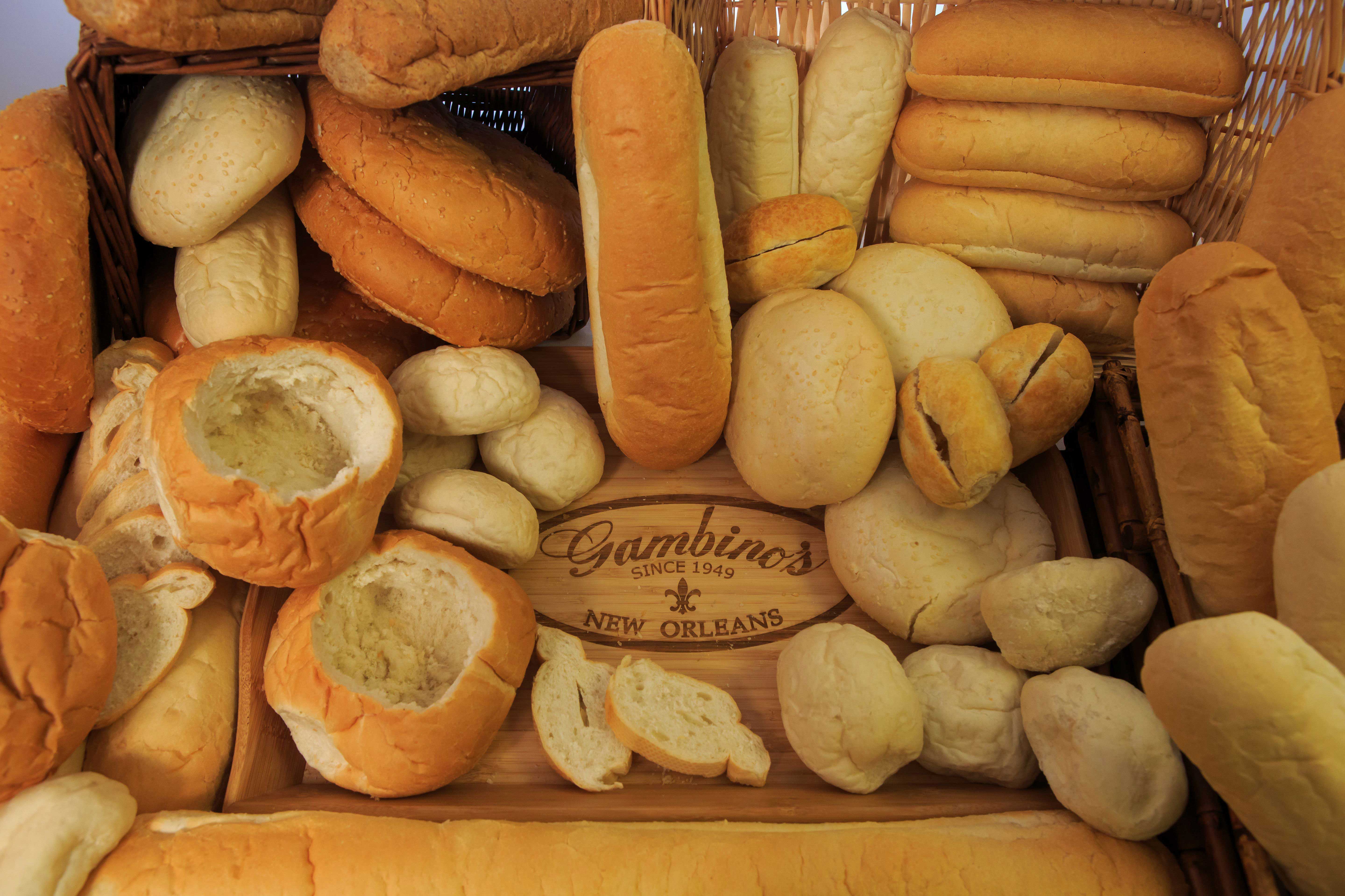 Gambinos Po Boy Shorty White Bread, 8 Ounce -- 40 per case.
